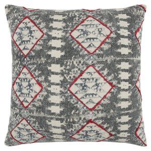 Rizzy 20 x 20 Home Decorative Pillow With Zipper